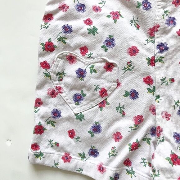 Vintage Alley Cat sports club denim shortalls 6X - Picture 7 of 7